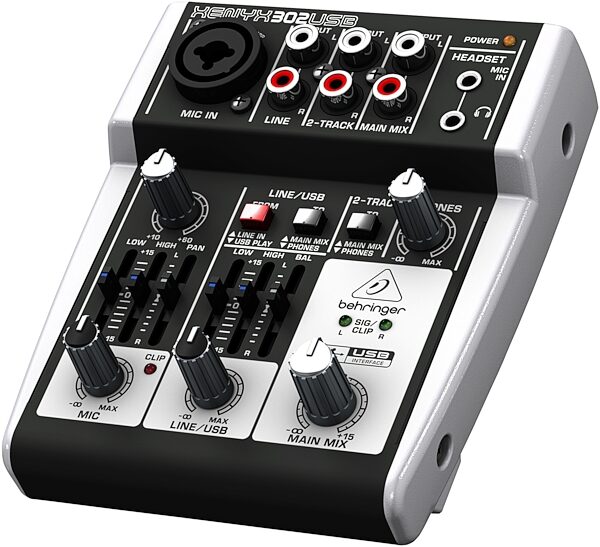 open zoom image for Behringer 302USB USB Audio Mixer and Interface, Main
