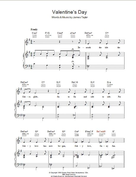 open zoom image for Valentine's Day - Piano/Vocal/Guitar, New, Main
