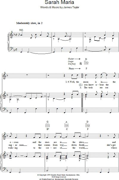 open zoom image for Sarah Maria - Piano/Vocal/Guitar, New, Main