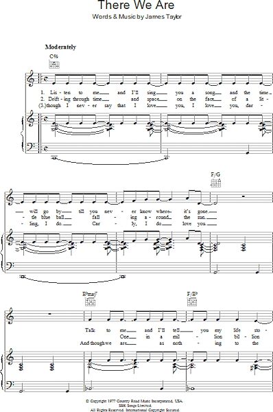 open zoom image for There We Are - Piano/Vocal/Guitar, New, Main