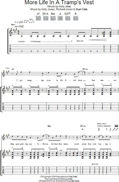open zoom image for More Life In A Tramp's Vest - Guitar TAB, New, Main
