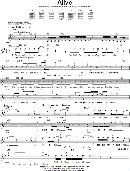 open zoom image for Alive - Easy Guitar, New, Main
