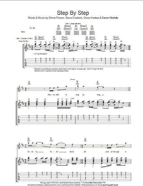 open zoom image for Step By Step - Guitar TAB, New, Main