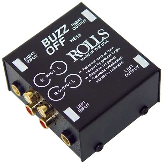 open zoom image for Rolls HE18 Buzz Off Hum Eliminator, Main