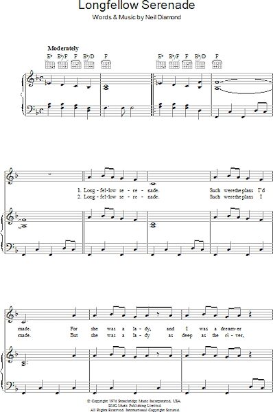 open zoom image for Longfellow Serenade - Piano/Vocal/Guitar, New, Main