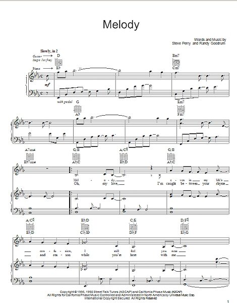 open zoom image for Melody - Piano/Vocal/Guitar, New, Main