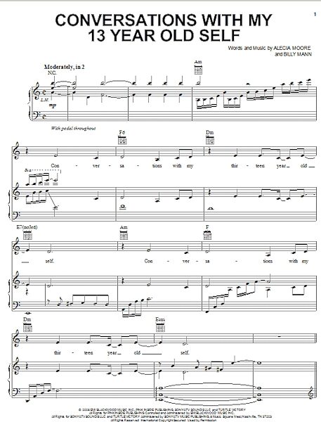 open zoom image for Conversations With My 13 Year Old Self - Piano/Vocal/Guitar, New, Main