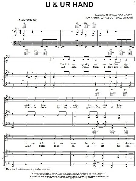 open zoom image for U & UR Hand - Piano/Vocal/Guitar, New, Main
