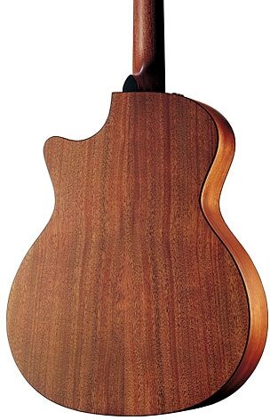 open zoom image for Taylor 314ce Grand Auditorium Cutaway Acoustic-Electric Guitar (with Case), Back