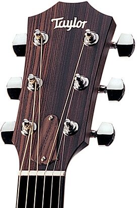 open zoom image for Taylor 314ce Grand Auditorium Cutaway Acoustic-Electric Guitar (with Case), Headstock