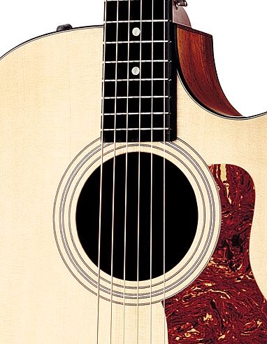open zoom image for Taylor 314ce Grand Auditorium Cutaway Acoustic-Electric Guitar (with Case), Soundhole