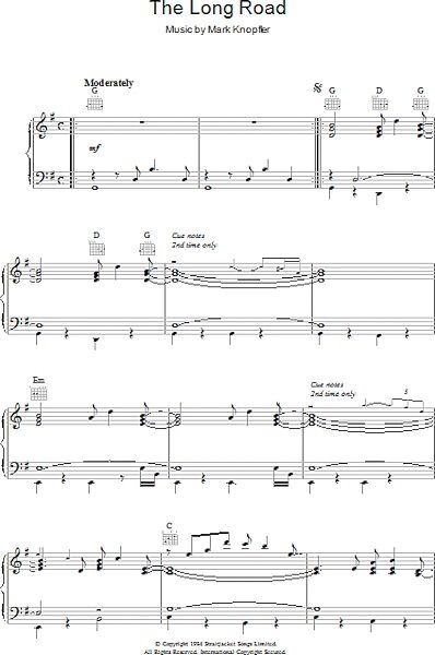 open zoom image for The Long Road (from Cal) - Piano Solo, New, Main