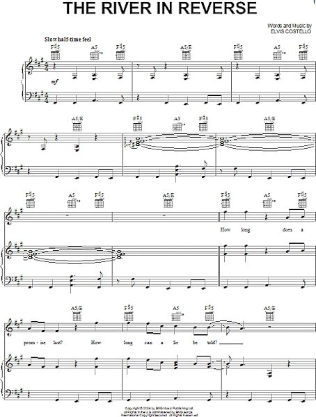 open zoom image for The River In Reverse - Piano/Vocal/Guitar, New, Main