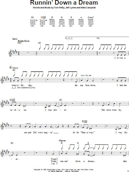 open zoom image for Runnin' Down A Dream - Easy Guitar, New, Main