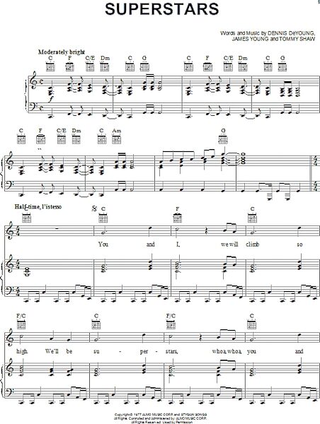 open zoom image for Superstars - Piano/Vocal/Guitar, New, Main