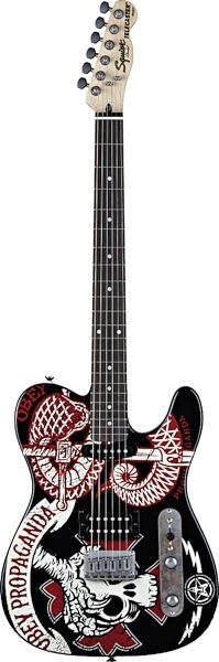 open zoom image for Squier Obey Graphic Telecaster HS Electric Guitar, Propaganda