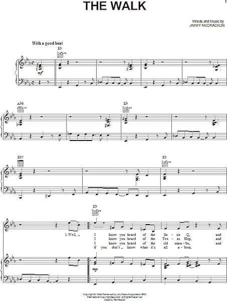 open zoom image for The Walk - Piano/Vocal/Guitar, New, Main