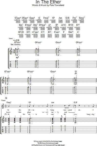 open zoom image for In The Ether - Guitar TAB, New, Main