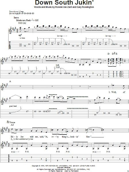 open zoom image for Down South Jukin' - Guitar Tab Play-Along, New, Main