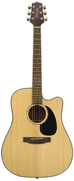 open zoom image for Takamine EG340C Dreadnought Cutaway Acoustic-Electric Guitar, Natural