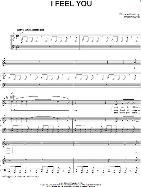 open zoom image for I Feel You - Piano/Vocal/Guitar, New, Main