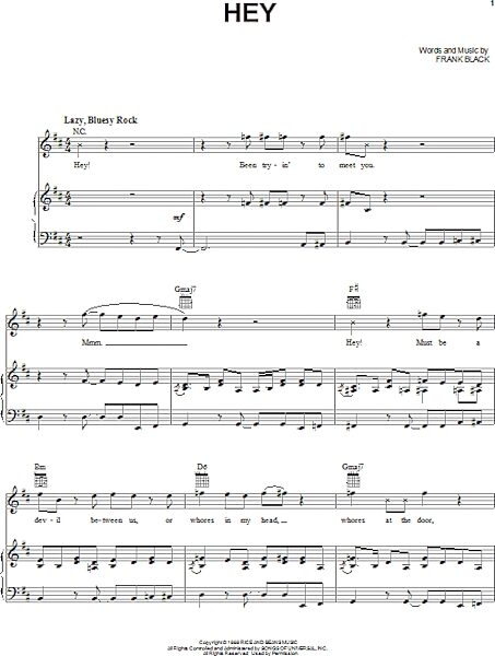 open zoom image for Hey - Piano/Vocal/Guitar, New, Main