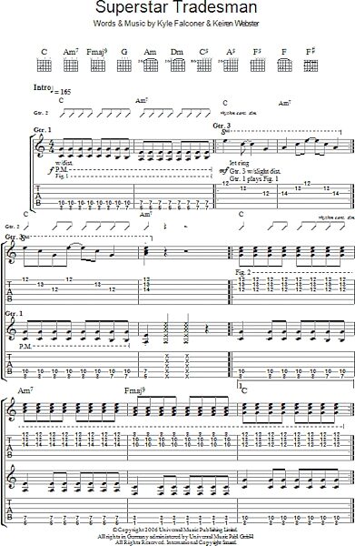 open zoom image for Superstar Tradesman - Guitar TAB, New, Main