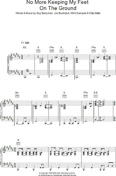open zoom image for No More Keeping My Feet On The Ground - Piano/Vocal/Guitar, New, Main