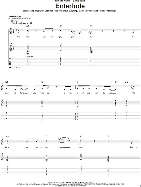 open zoom image for Enterlude - Guitar TAB, New, Main