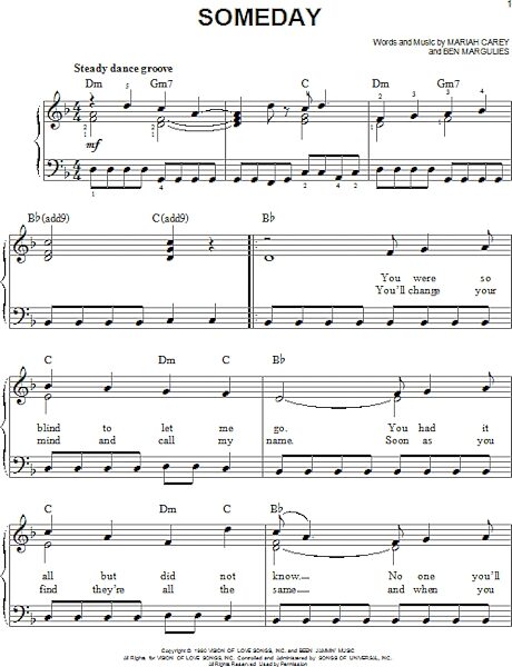 open zoom image for Someday - Easy Piano, New, Main