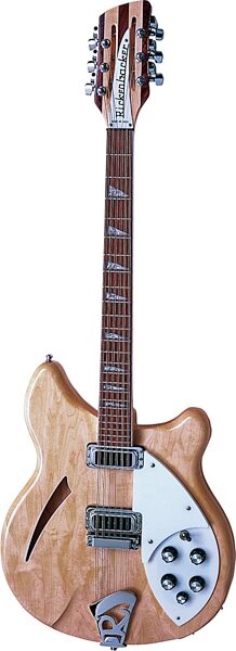 open zoom image for Rickenbacker 360/12 12-String Semi-Hollowbody Electric Guitar (with Case), Mapleglo