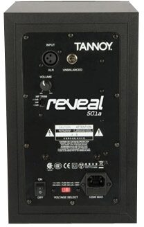 open zoom image for Tannoy Reveal 501a Active Studio Monitor, Rear