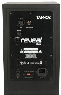 open zoom image for Tannoy Reveal 601a Active Studio Speaker, Rear