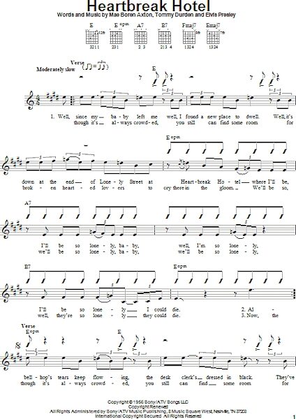 open zoom image for Heartbreak Hotel - Easy Guitar, New, Main