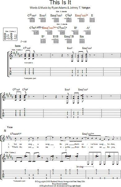 open zoom image for This Is It - Guitar TAB, New, Main