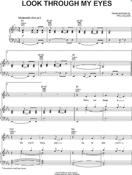 open zoom image for Look Through My Eyes - Piano/Vocal/Guitar, New, Main
