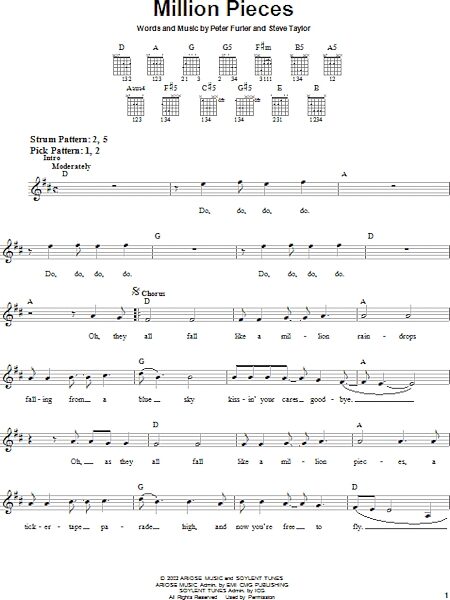 open zoom image for Million Pieces - Easy Guitar, New, Main