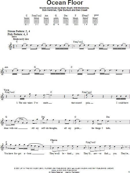 open zoom image for Ocean Floor - Easy Guitar, New, Main