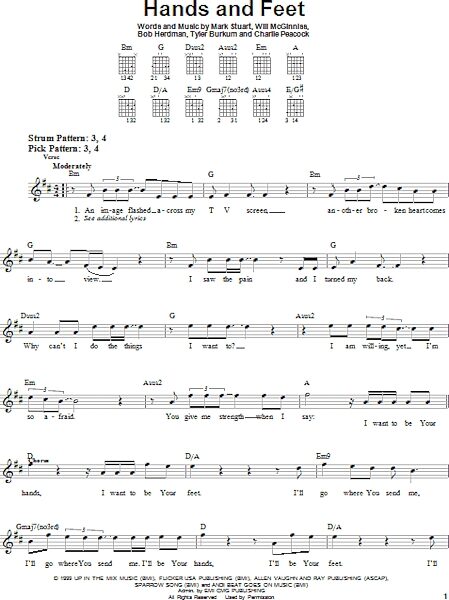 open zoom image for Hands And Feet - Easy Guitar, New, Main