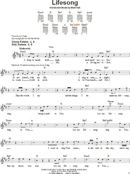open zoom image for Lifesong - Easy Guitar, New, Main
