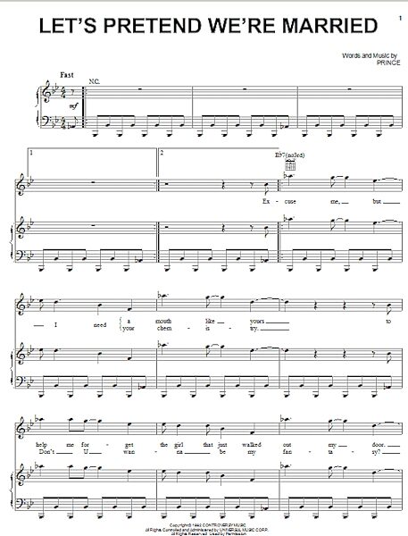 open zoom image for Let's Pretend We're Married - Piano/Vocal/Guitar, New, Main