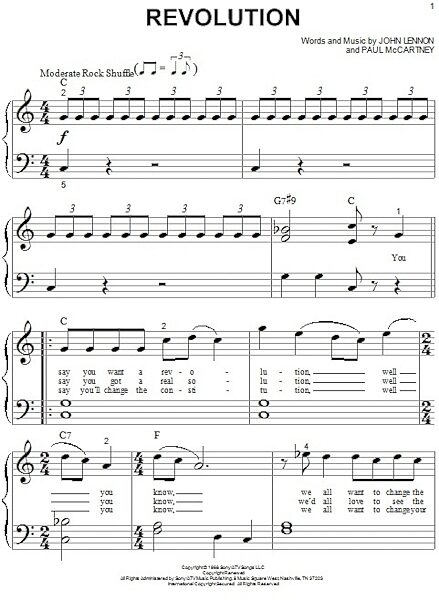 open zoom image for Revolution - Big Note Piano, New, Main