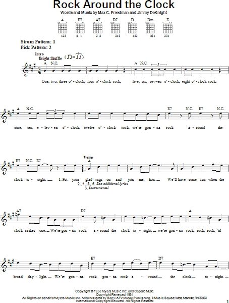 open zoom image for Rock Around The Clock - Easy Guitar, New, Main