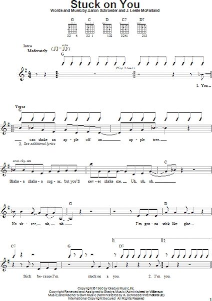 open zoom image for Stuck On You - Easy Guitar, New, Main