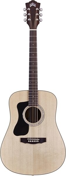 open zoom image for Guild D-150L Left-Handed Dreadnought Acoustic Guitar (with Case), Natural