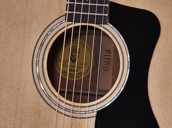 open zoom image for Guild D-140 Dreadnought Acoustic Guitar with Case, Soundhole