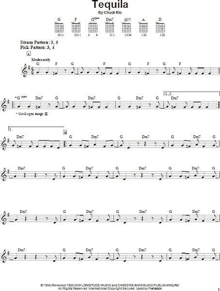 open zoom image for Tequila - Easy Guitar, New, Main