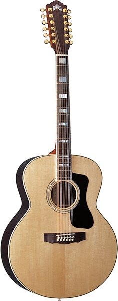 open zoom image for Guild F-1512 Jumbo Acoustic Guitar (12-String with Case), Left