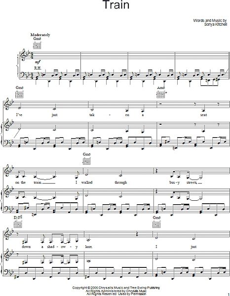 open zoom image for Train - Piano/Vocal/Guitar, New, Main