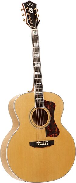 open zoom image for Guild F50 Jumbo Acoustic Guitar (with Case), Blonde